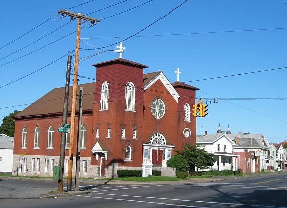 Friedens Church, corner of Ash and Lodi, Syracuse