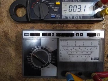 Ampérmetr klešťový UNITEST CHB15, AC, DC, Ohmmetr, Voltmetr, NEPŘESNÝ - Elektro
