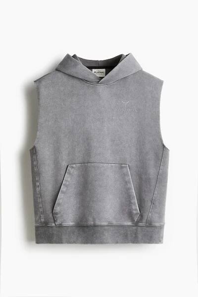 Sportovní mikina Loose Fit bez rukávů