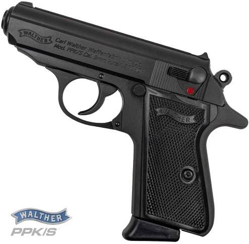 Walther PPK/S 3,3", 9 mm Browning, Stainless, pistole samonabíjecí | Online shop www.guns-trade.cz