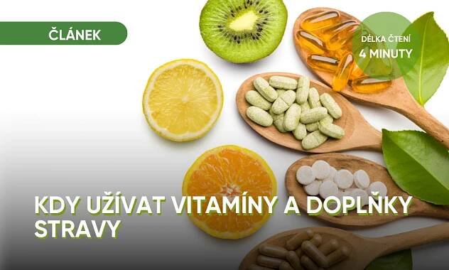 Kdy užívat vitamíny a doplňky stravy - Herbyway