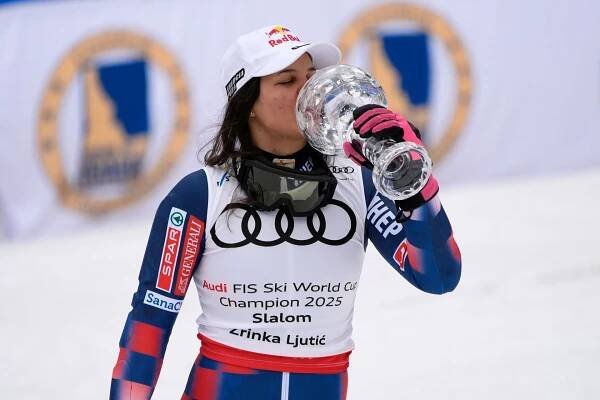 Zrinka Ljutičová získala malý glóbus za slalom