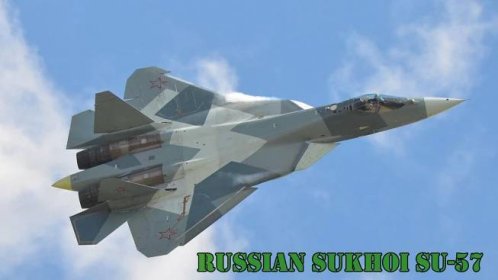 Fighter Jet Wallpaper with Russian Sukhoi SU-57 Aircraft - Allpicts