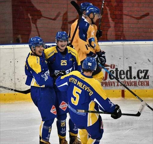 V okresním hokejovém derby Písek přestřílel soupeře z Milevska