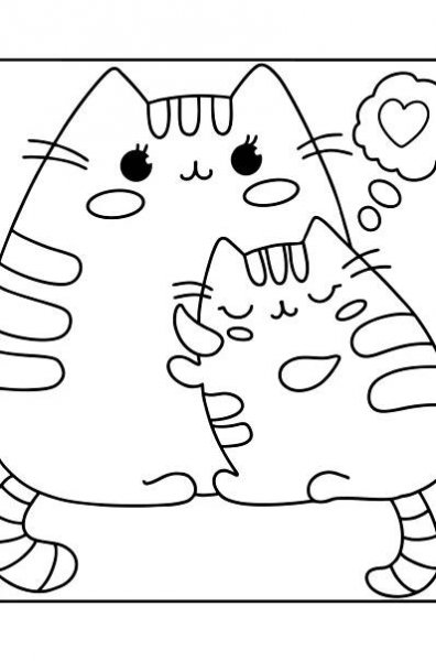 Omalovánky Pusheen