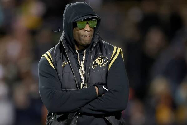 Deion Sanders, head coach of the Colorado Buffaloes.