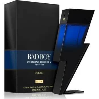 Pánský parfém Carolina Herrera Carolina Herrera Bad Boy Cobalt Elixir, Parfúmovaná voda 50ml Pre mužov Parfumovaná voda