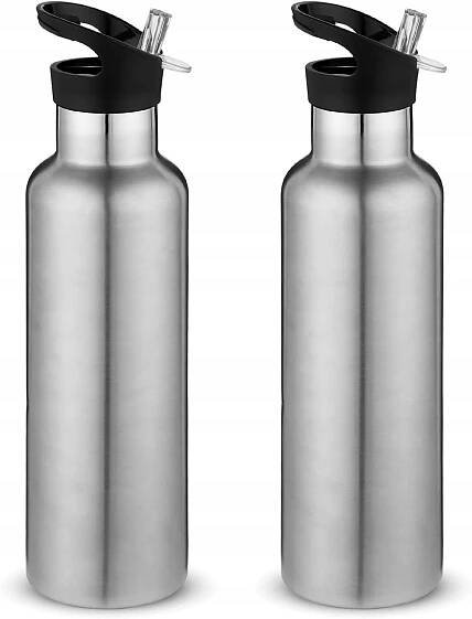 Sportovní láhev na vodu z nerezové oceli 700 ml 2.szt