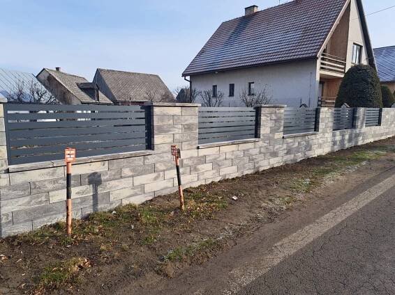 Plotový systém SORI 80 - Záhradné hliníkové ploty