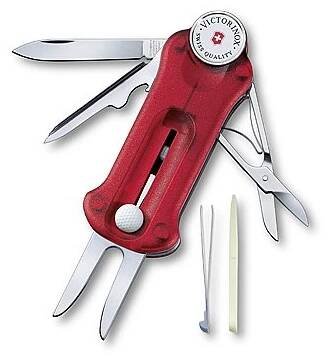 0.7052.T,Victorinox,GolfTool - Red translucent