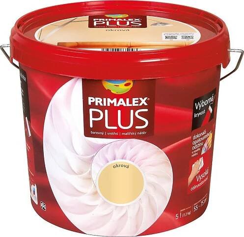 Primalex Plus 5 l okrová od 479 Kč