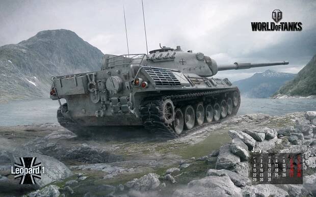 Červencová tapeta | Hlavní novinky | World of Tanks - bezplatná hra s tanky online | World of Tanks