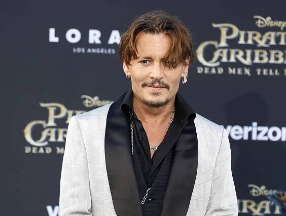Herec Johnny Depp — Stock obrázek