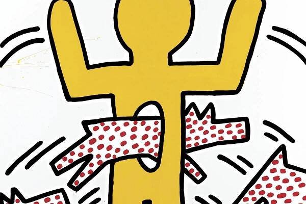 Keith Haring | Ohne Titel, 1982 | Courtesy Larry Warsh © The Keith Haring Foundation