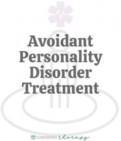 Avoidant Personality Disorder Treatment