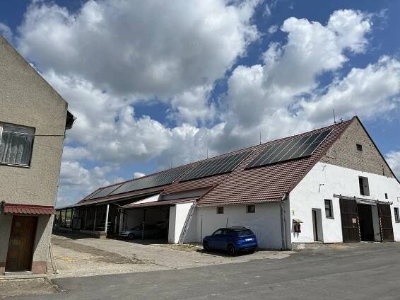 Chov krav v Boršicích je zásobován energií z FVE - ENERG-SERVIS a.s.