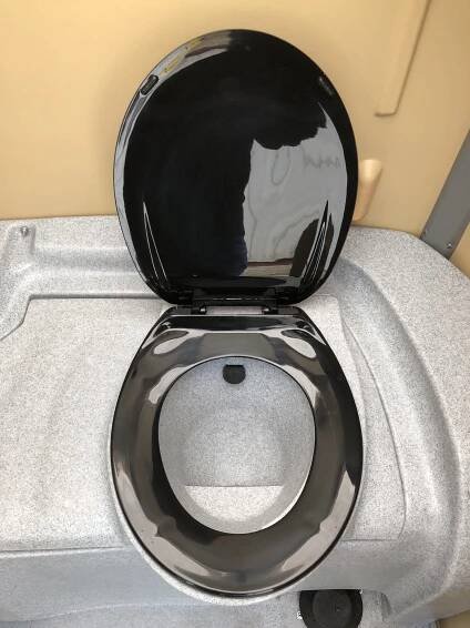 signature flushing restroom