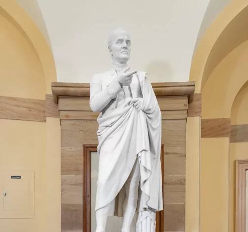 Roger Sherman Statue, U.S. Capitol for Connecticut | AOC