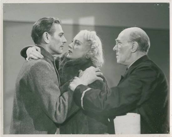 Edvin Adolphson, Karin Ekelund, Gösta Hillberg - Zločin - Z filmu