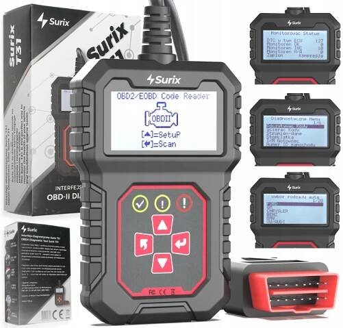 DIAGNOSTICKÉ ROZHRANÍ TESTER OBD J POLSKÝ SKENER