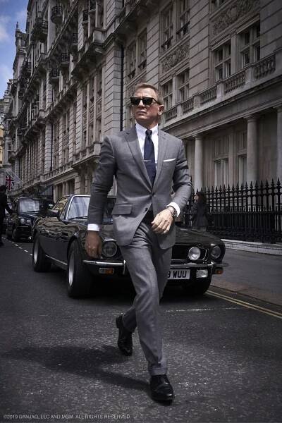 Daniel Craig v bondovce No Time to Die