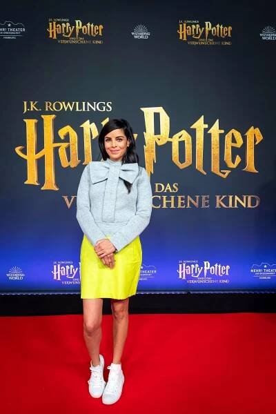 Collien Ulmen Fernandes  auf dem roten Teppich bei der Harry Potter Premiere. 