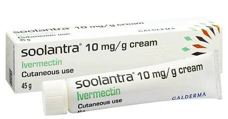 Hevert Soolantra Ivermectin Krém 45g - Léčba Rosacey