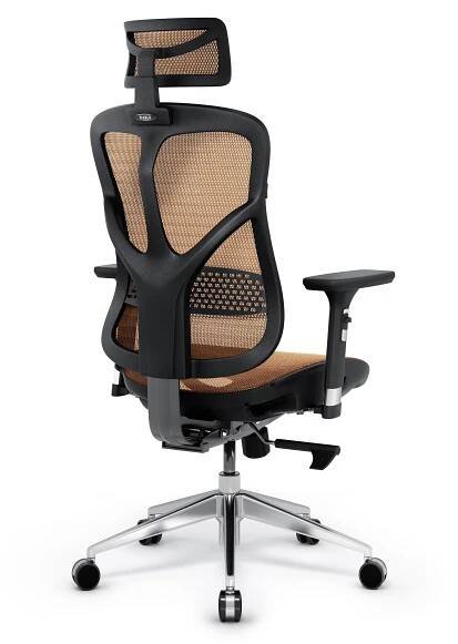 Ergonomická židle Diablo V-Basic: černo-zelená