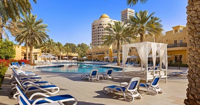 Hotel Al Hamra Village • Ras Al Khaimah • Spojené arabské emiráty • CK Blue Style