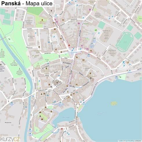 Panská - mapy | Kurzy.cz