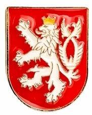 Zlatá brož Český lev 