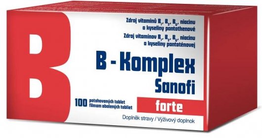 B-KOMPLEX forte Zentiva-Sanofi drg.100 GLASS