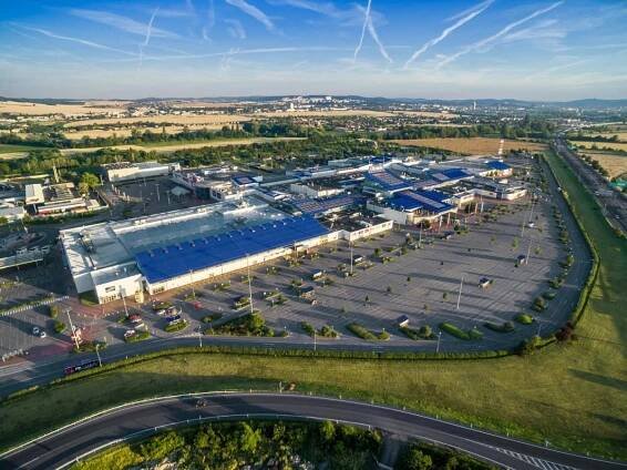 Dopravní řešení OC Olympia I - Projektová kancelář Centroprojekt