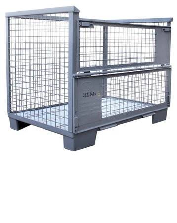 Gitterbox šedý EUR