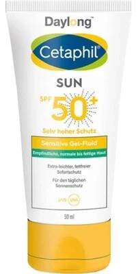 Daylong Cetaphil Sun Sensitive Gel-Fluid SPF50 Plus 50 ml