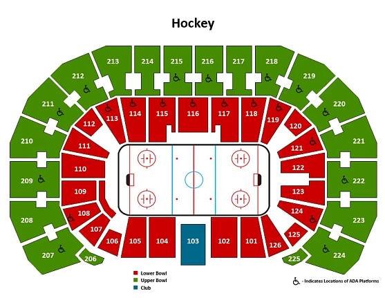 Seating Charts | Events & Tickets | INTRUST Bank Arena