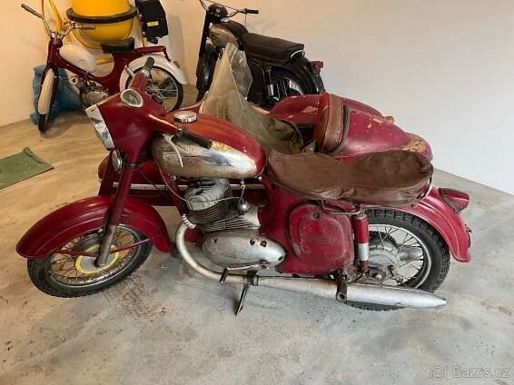 JAWA 350 Panelka 1962 - Jablonec nad Nisou
