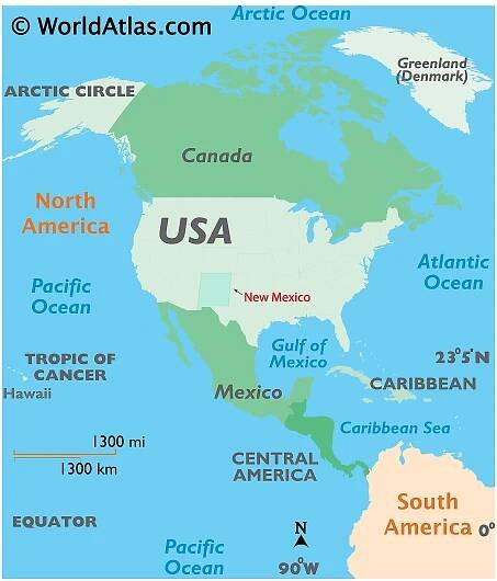 Where is New Mexico?