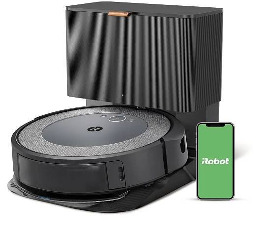 Robotický vysavač 2v1 iRobot Roomba Combo i5+ (Woven Neutral) i557840