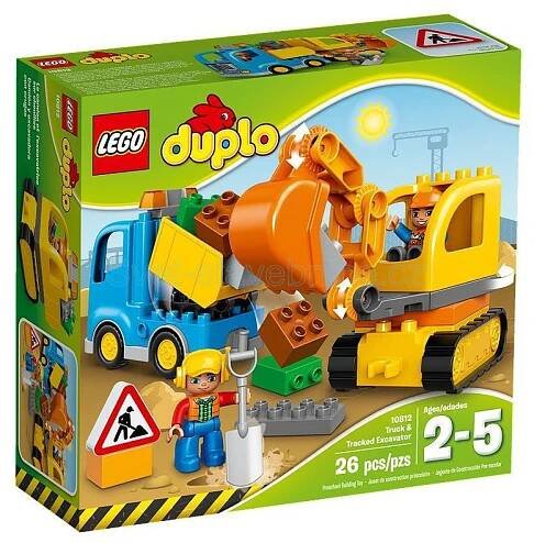 LEGO DUPLO 10812 Pásový bagr a náklaďák