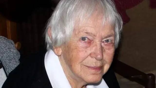 Božena Böhmová v pozdním stáří