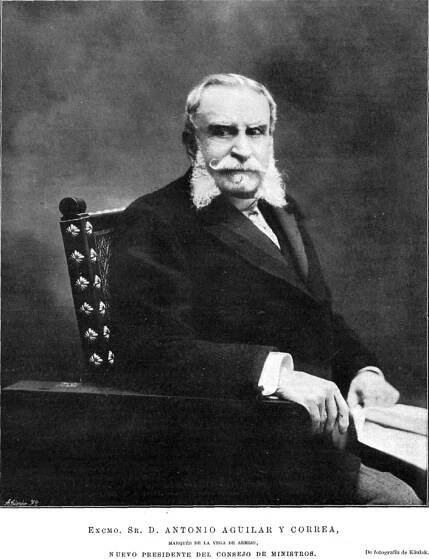 Antonio Aguilar y Correa, Marquis of Vega de Armijo