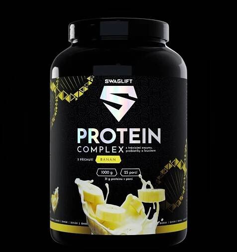 SWAGLIFT Protein Complex Banán 1000 g - SWAGLIFT.COM