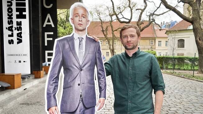 Lukáš Příkazký si zahrál v novém seriálu FTV Prima Parťák na baterky androida Emila.