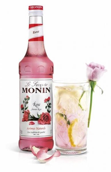 Monin Růže/Rose sirup 0,7 L