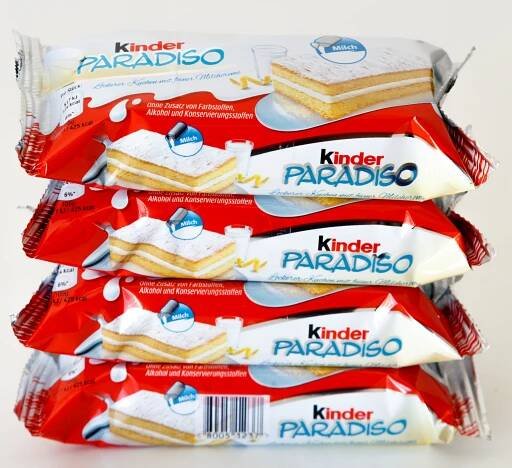 Kinder Paradiso Milchschnitte Kinder Riegel