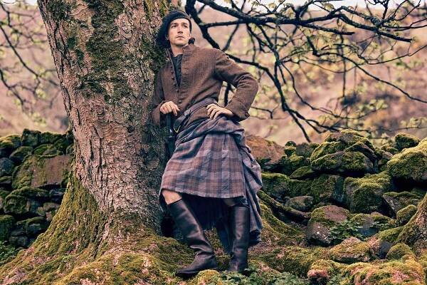 Rory Alexander as Murtagh Fitzgibbons Fraser in 'Blood of my Blood'