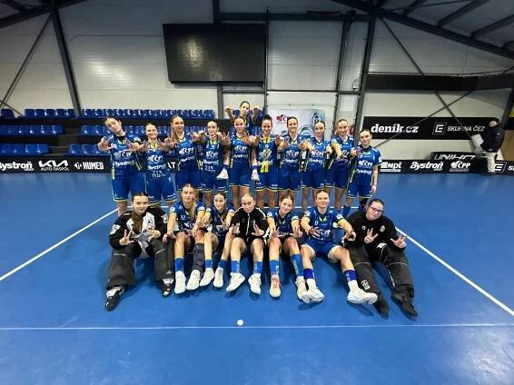 Juniorky hostily Brno...