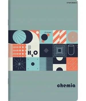 ZÁPISNÍK PRO UČITELE NOTES SEŠIT A5/60K MŘÍŽKA CHEMIE 10 KS UŽITEČNÝ