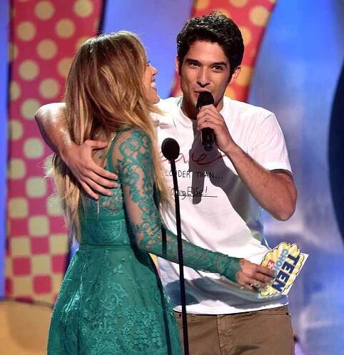 Jennifer Lopez and Tyler Posey